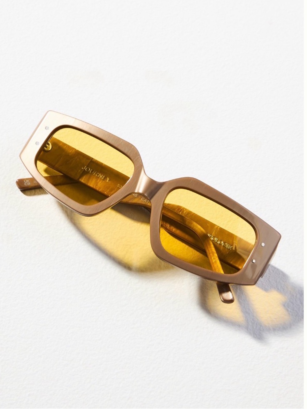 Anthropologie I-SEA Journey Rectangle Marble Sunglasses
